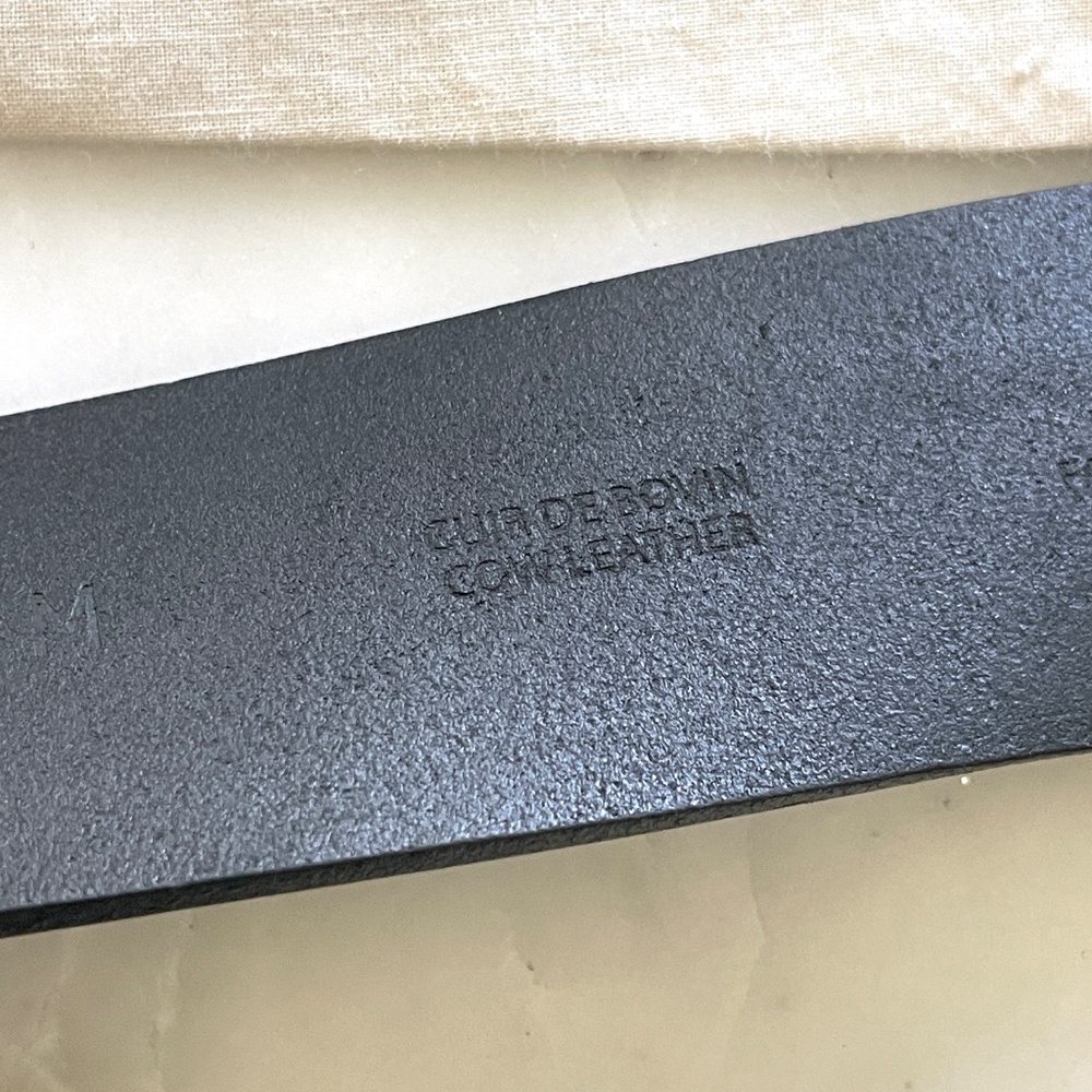 Isabel Marant Dara Black Leather Belt, Size M - Picture 6 of 17